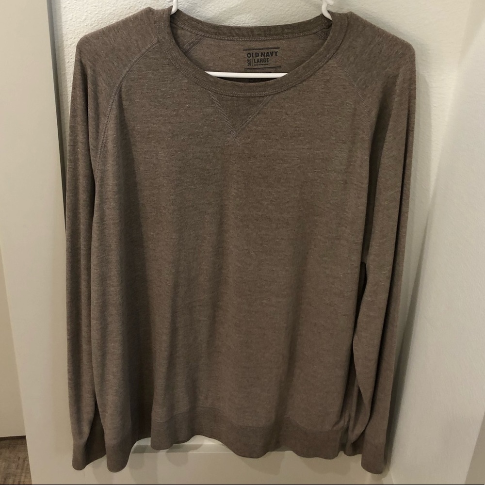 Old Navy Tan Long Sleeve Tee